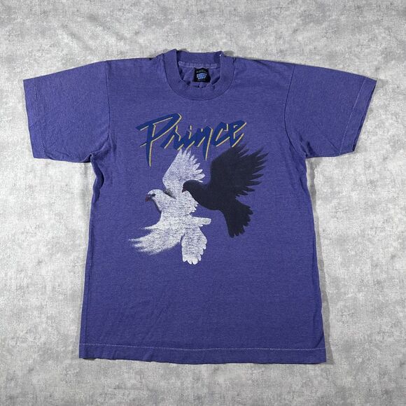 Screen Stars Other - Vintage 1984-85 Purple Dove Prince and The Revolution Tour T-Shirt Size Medium
